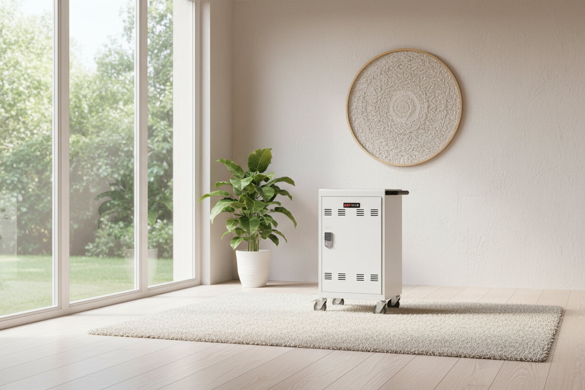 Mobile Charging Cart and Cabinet