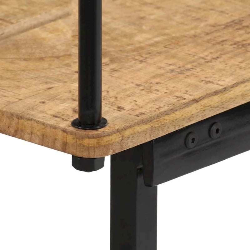 Bench 47.2x15.7x27.6 Solid Mango Wood