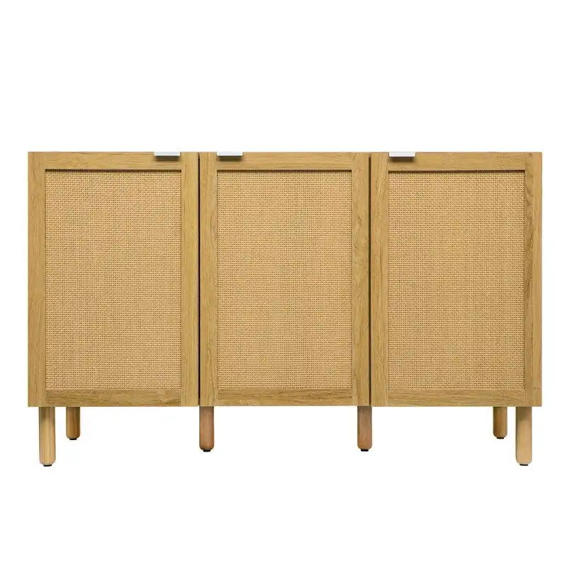 3 Door Cabinet -Brown