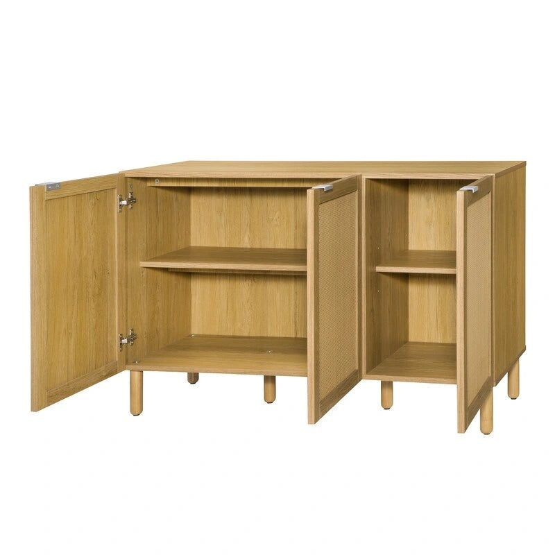 3 Door Cabinet -Brown