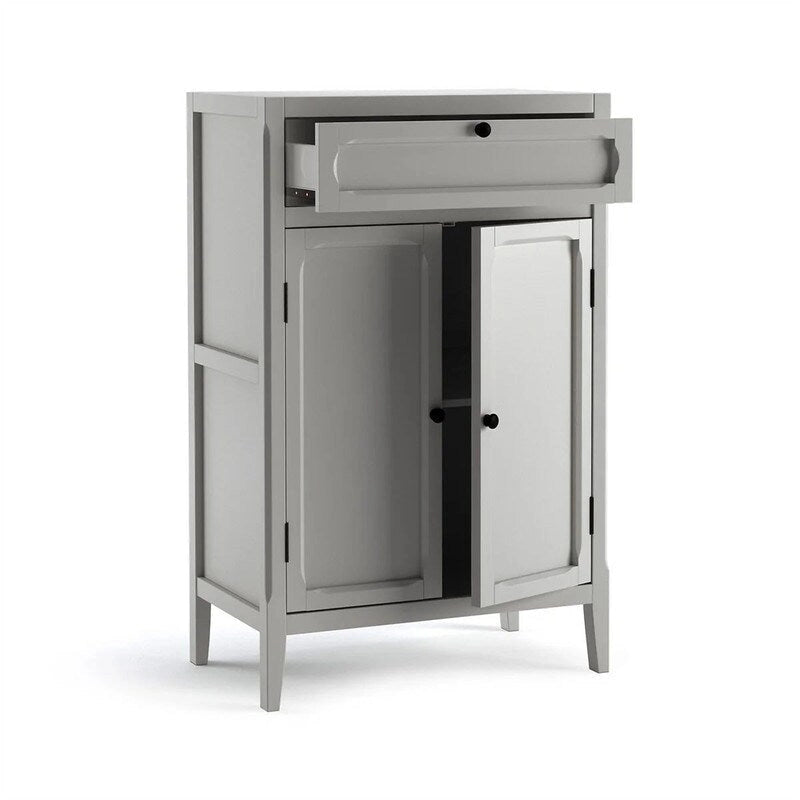 2-Door, 1-Drawer Cabinet - 47.3H *29.6W *17.4D