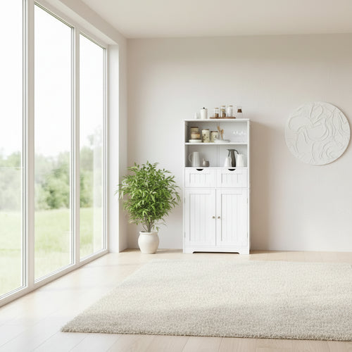 Bathroom Cabinet - 23.6D x 11.8W x 49.6H