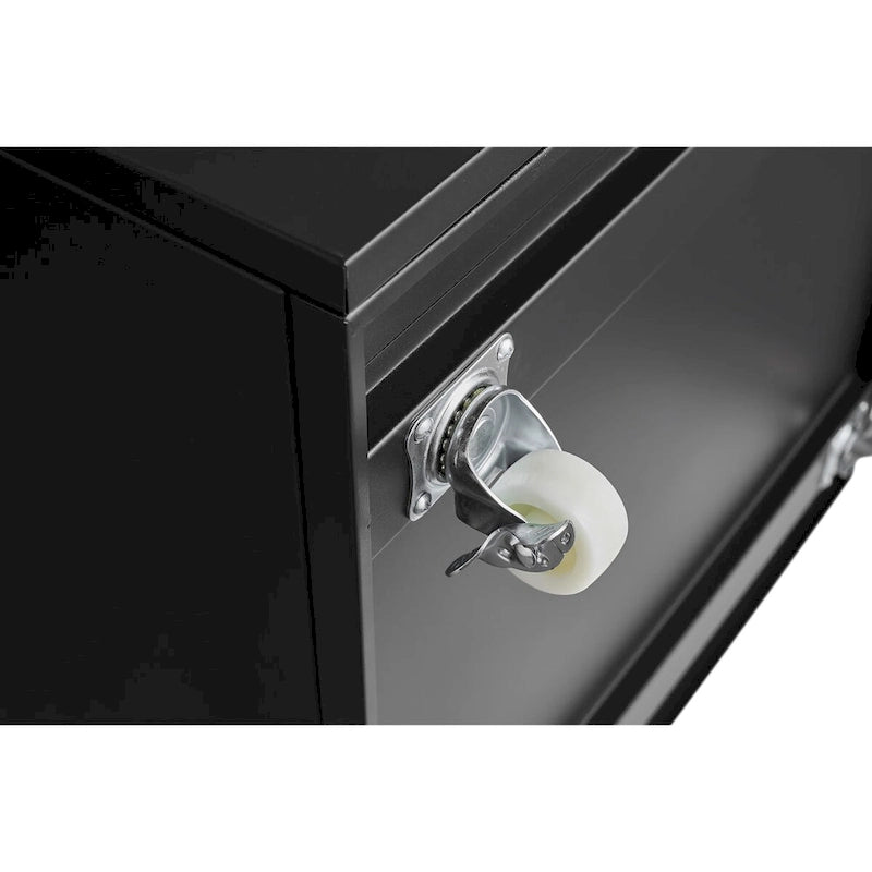 Office furniture Copier Cabinet BLACK 2 door steel copier stand mobile pedestal file Printer Stand